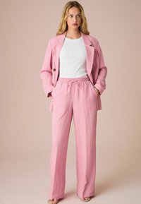 Next TALL FIT - ELATICATED WAIST WIDE  - Kelnės - pink