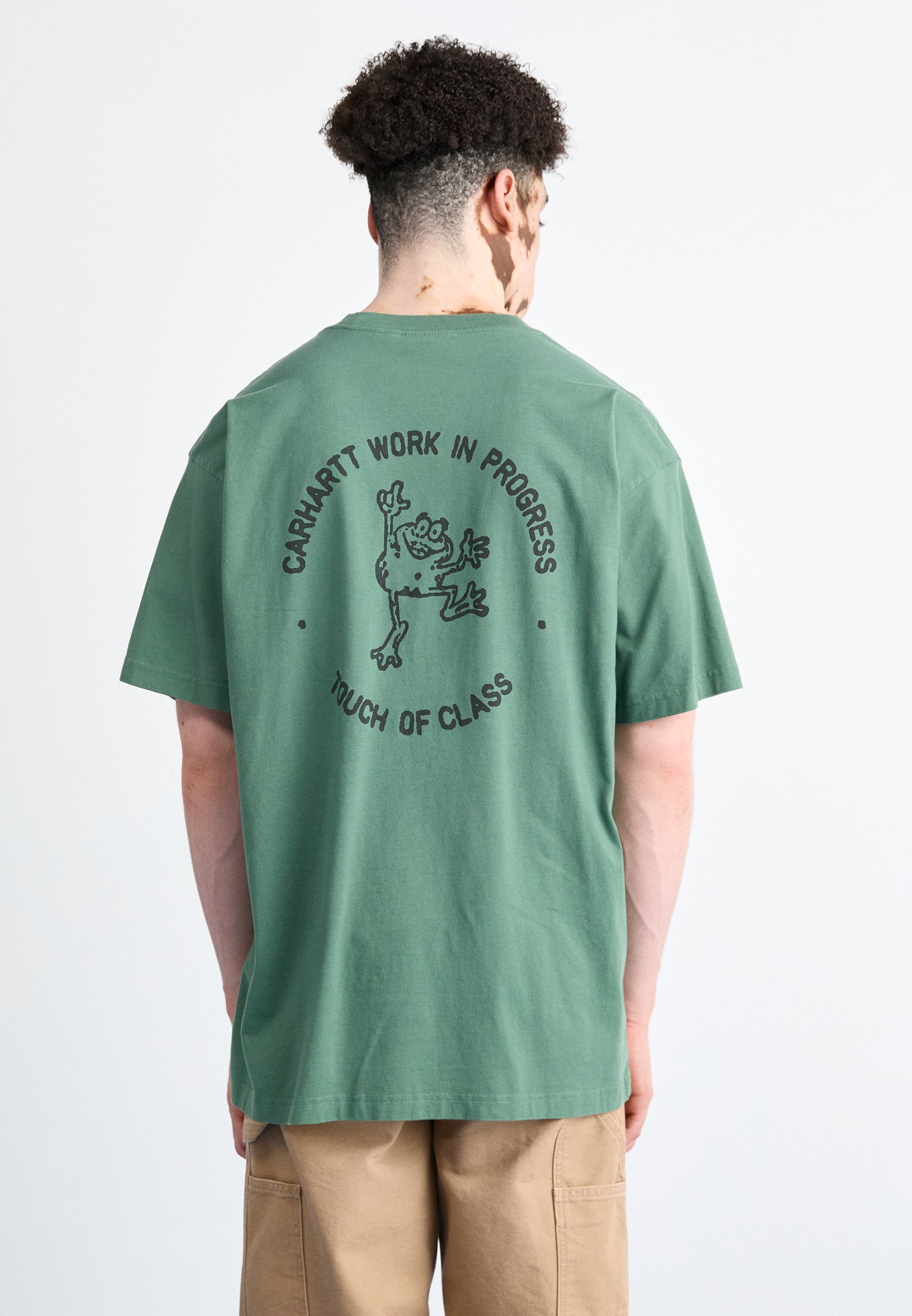 【関税込み】Carhartt Work In Progress グリーン Stamp Tシャツ Carhartt WIP S/S Stamp T-Shirt
