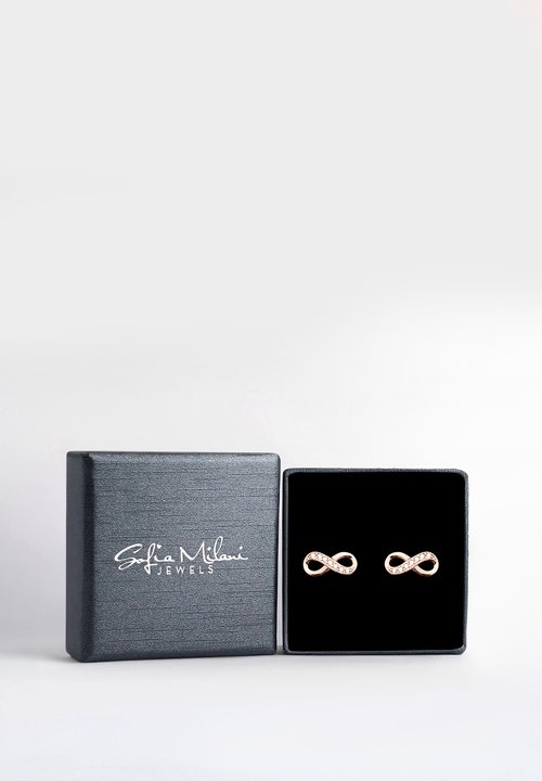 SOFIA MILANI Orecchini A Cerchio A Cuore In Argento 925 – Placcati Rodio, Ipoallergenici, In Elegante Confezione Regalo - 2