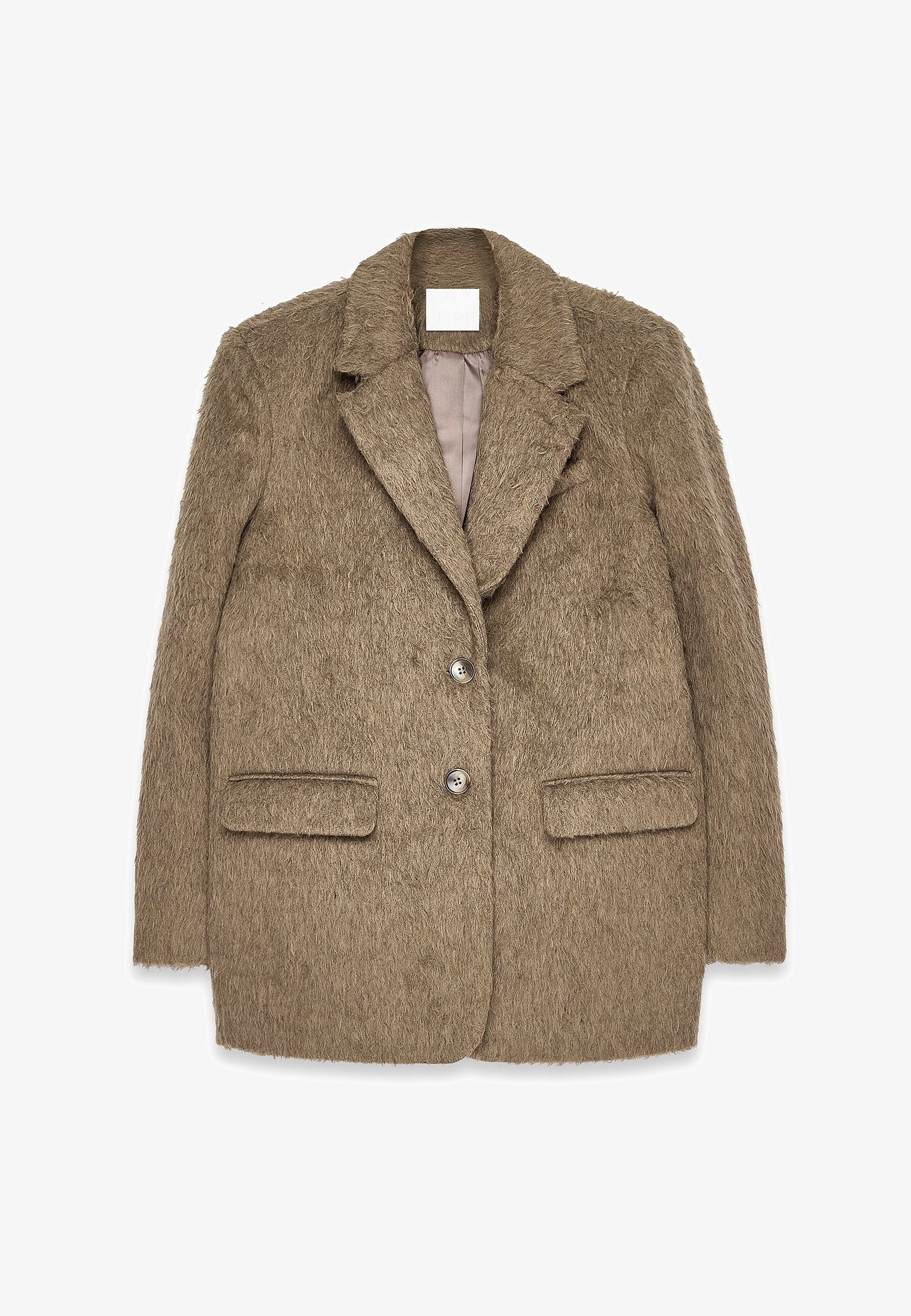 NA-KD FLUFFY Manteau court brown/marron - Main Image