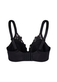 Devoted By Zizzi GEPOLSTERTE MIT STICKEREI - Beugel BH - black