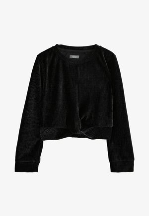 Next, VELOUR - Camiseta de manga larga - black