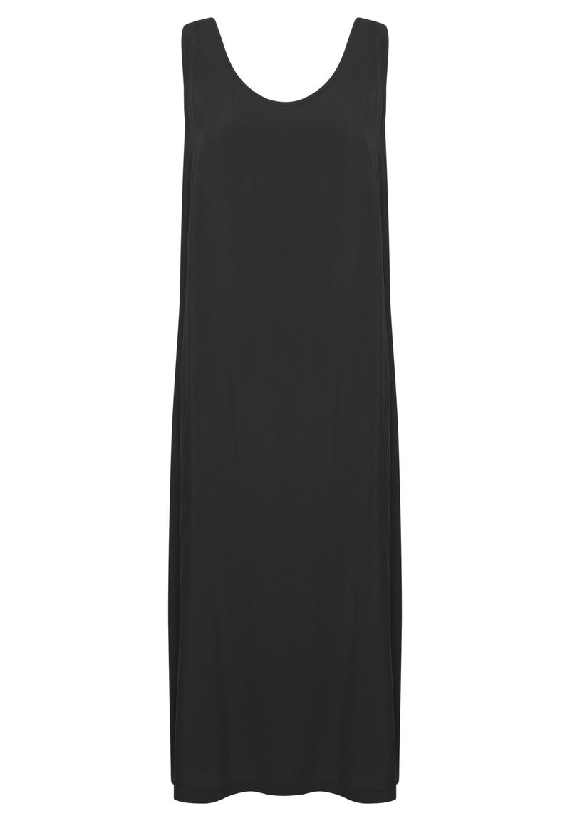 PULZ Jurk zwart denim/blackdenim