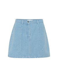 A-vonalú szoknya - light blue denim
