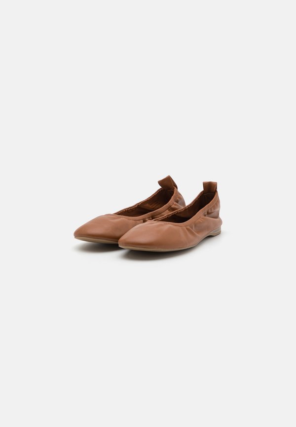 DAENA B.E.D FOAM - Ballet pumps - cognac2