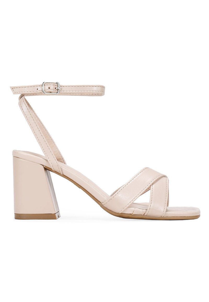 Bosanova CON TACÓN ANCHO  - Sandali - beige