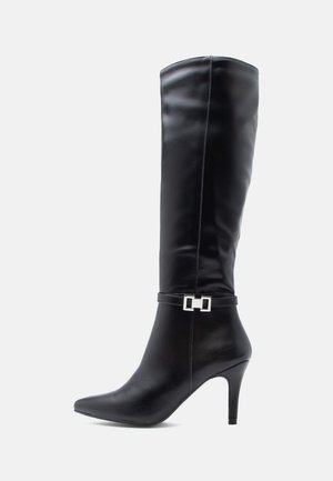 Anna Field Wide Fit Boots med høye hæler - black