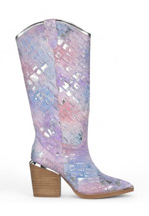 Botas camperas - azul