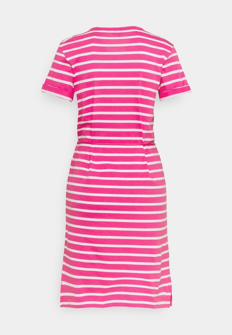 strapless open back dress Tommy Hilfiger Girls Striped Shirt Dress in Pink