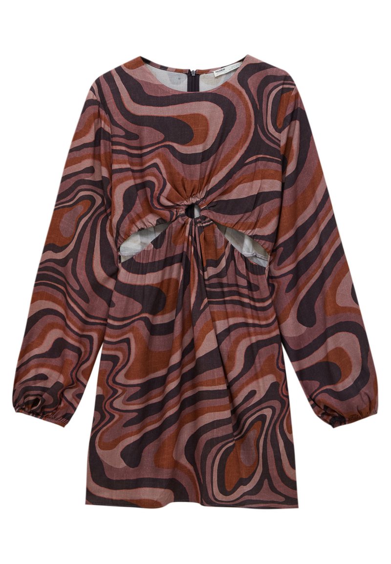 Damen Freizeitkleider | PULL&BEAR Freizeitkleid brown/braun - TB53404 Damen Freizeitkleider | PULL&BEAR Freizeitkleid brown/braun - TB53404