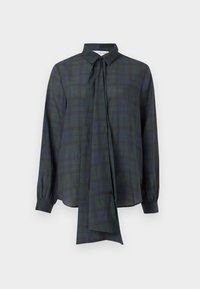 BOW SHIRT - Blusa com botões - blue