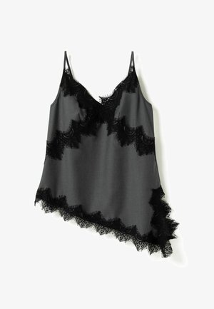 Noella, N-MARWETTA BLOUSE - Débardeur - charcoal mel