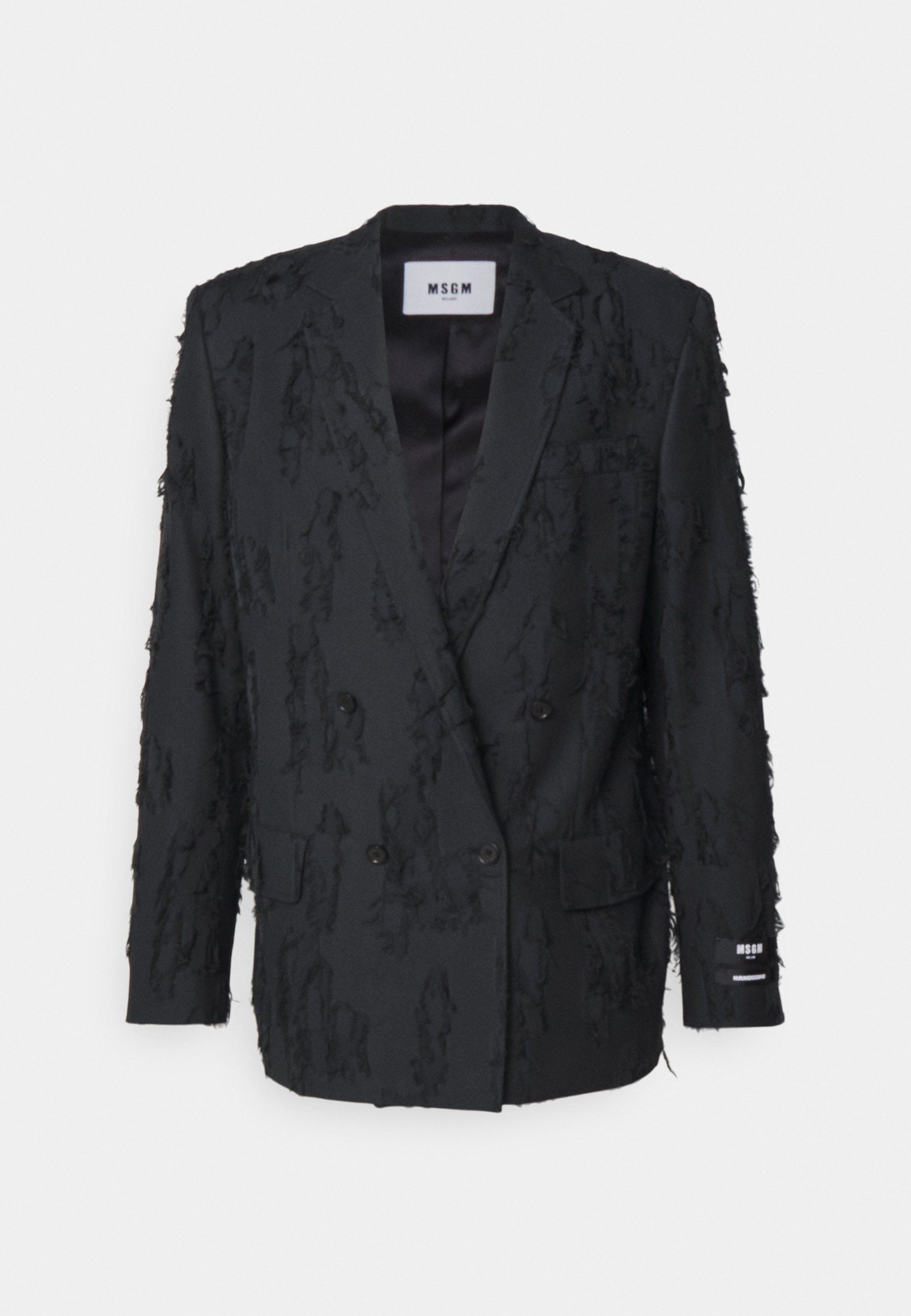 MSGM GIACCA JACKET - Blazer jacket - black - Zalando.co.uk