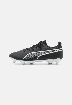 Puma KING PRO MXSG - Voetbalschoenen met metalen noppen - black/white