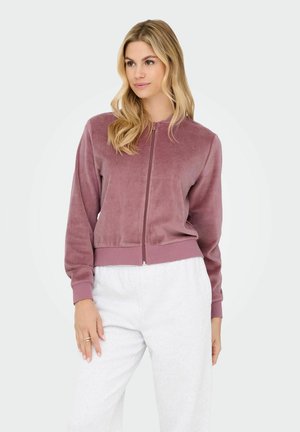 VIDA - Zip-up sweatshirt - rose brown
