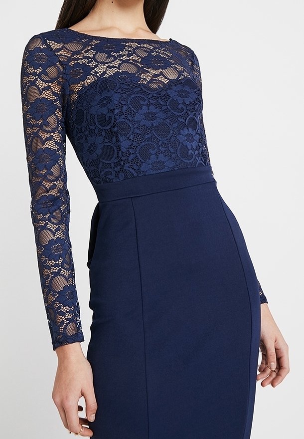 Club L London Shift dress - dark blue - (Pre-owned) - Zalando.ie