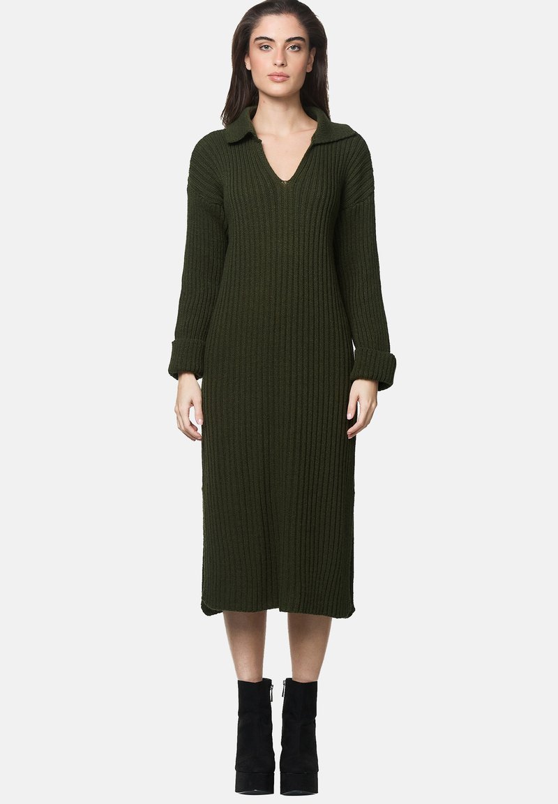 Elara Abito in maglia - grün