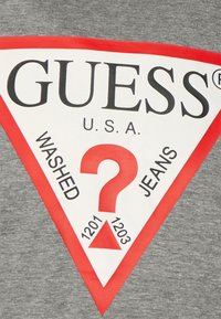 Guess ORIGINAL LOGO TEE - Marškinėliai su spaudiniu - marble heather