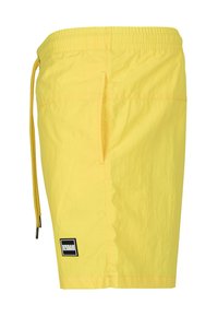 Urban Classics BLOCK  - Fürdőnadrág - neonyellow