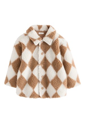 Next BORG - Veste polaire - neutral tan harlequin