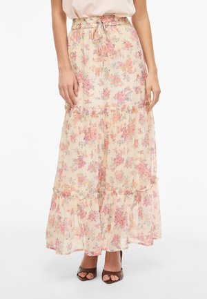 VILA VILAURA SKIRT - Falda larga - birch