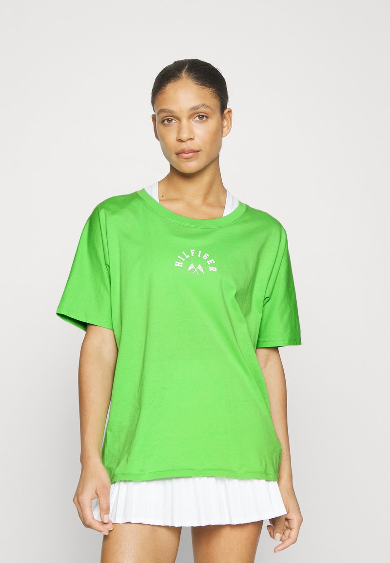 Tommy Hilfiger RELAXED GRAPHIC TEE Sports Tshirt spring lime/green Zalando.co.uk