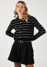 REGULAR FIT - Cardigan - black