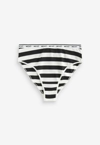 Next RICH LOGO KNICKERS 4 PACK - Slip - monochrome heart print stripe