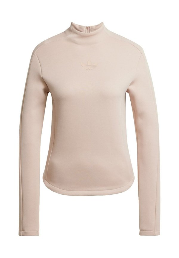 STRUCTURED INTERLOCK LONG SLEEVE - Long sleeved top - ash pearl4