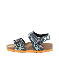 GRÜNLAND Sandali CB2527 Colore Argentato - Zeppa 3 Cm, Tomaia In Pelle Sintetica, Suola In Gomma - 2