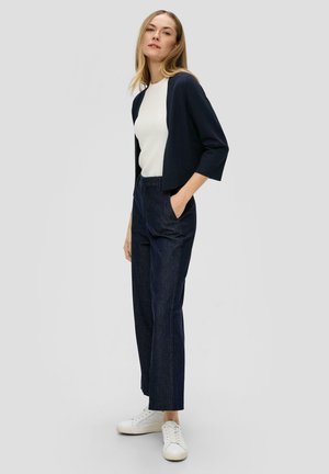 s.Oliver BLACK LABEL MIT 3/4-ÄRMEL - Cardigan - navy