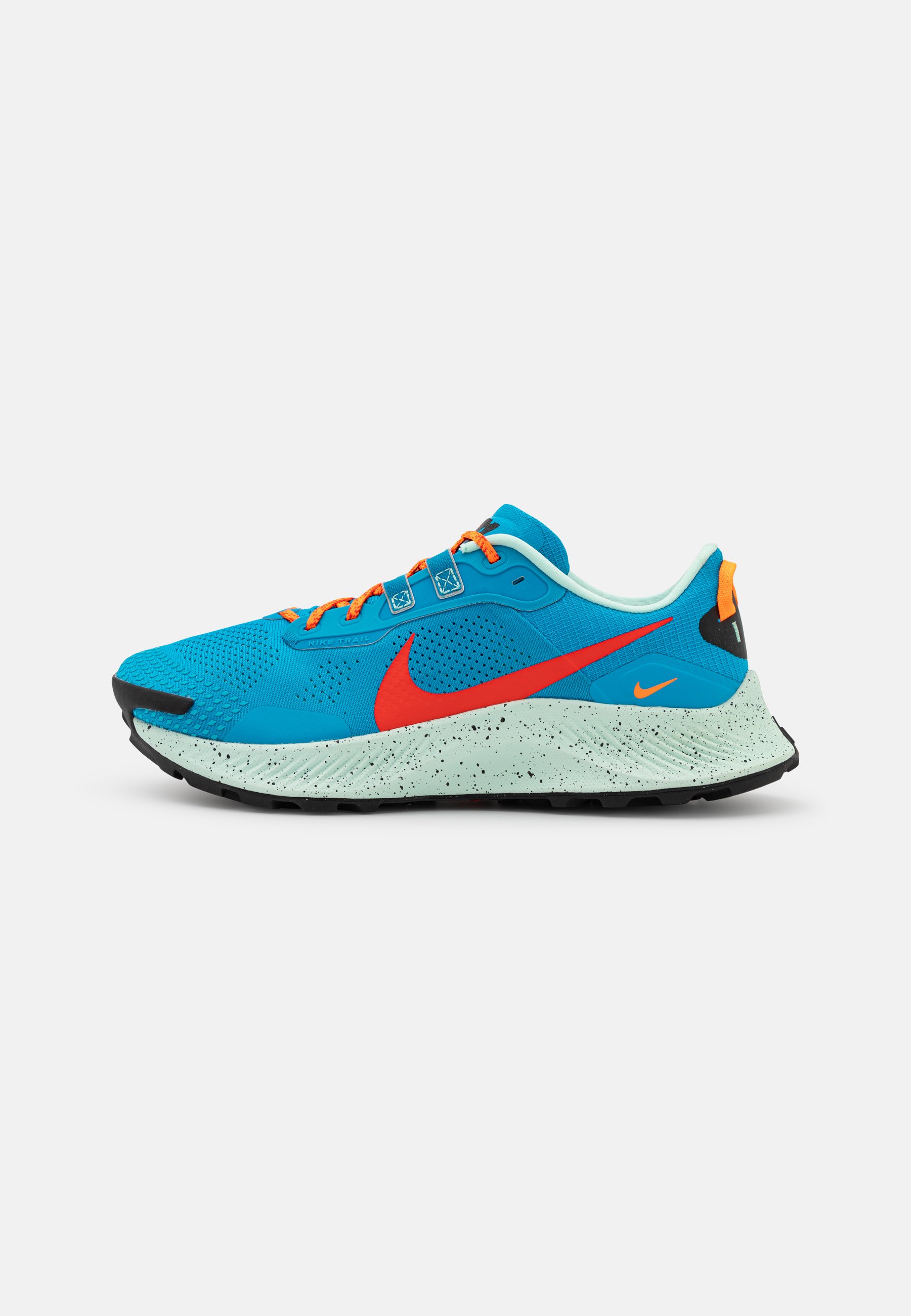 Nike Performance PEGASUS TRAIL 3 - Trail hardloopschoenen - laser  blue/habanero red/mint foam/black/total orange/barely green/blauw - Zalando .nl