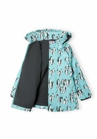 MINOTI SHOWER RESISTANT RAIN MAC - Vodoodporna jakna - light blue