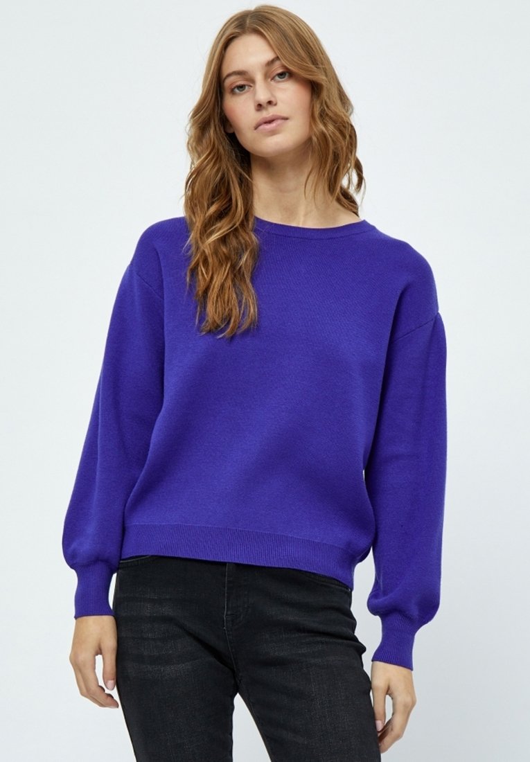 Minus MILUPI KNIT PULLOVER - Jumper - royal blue