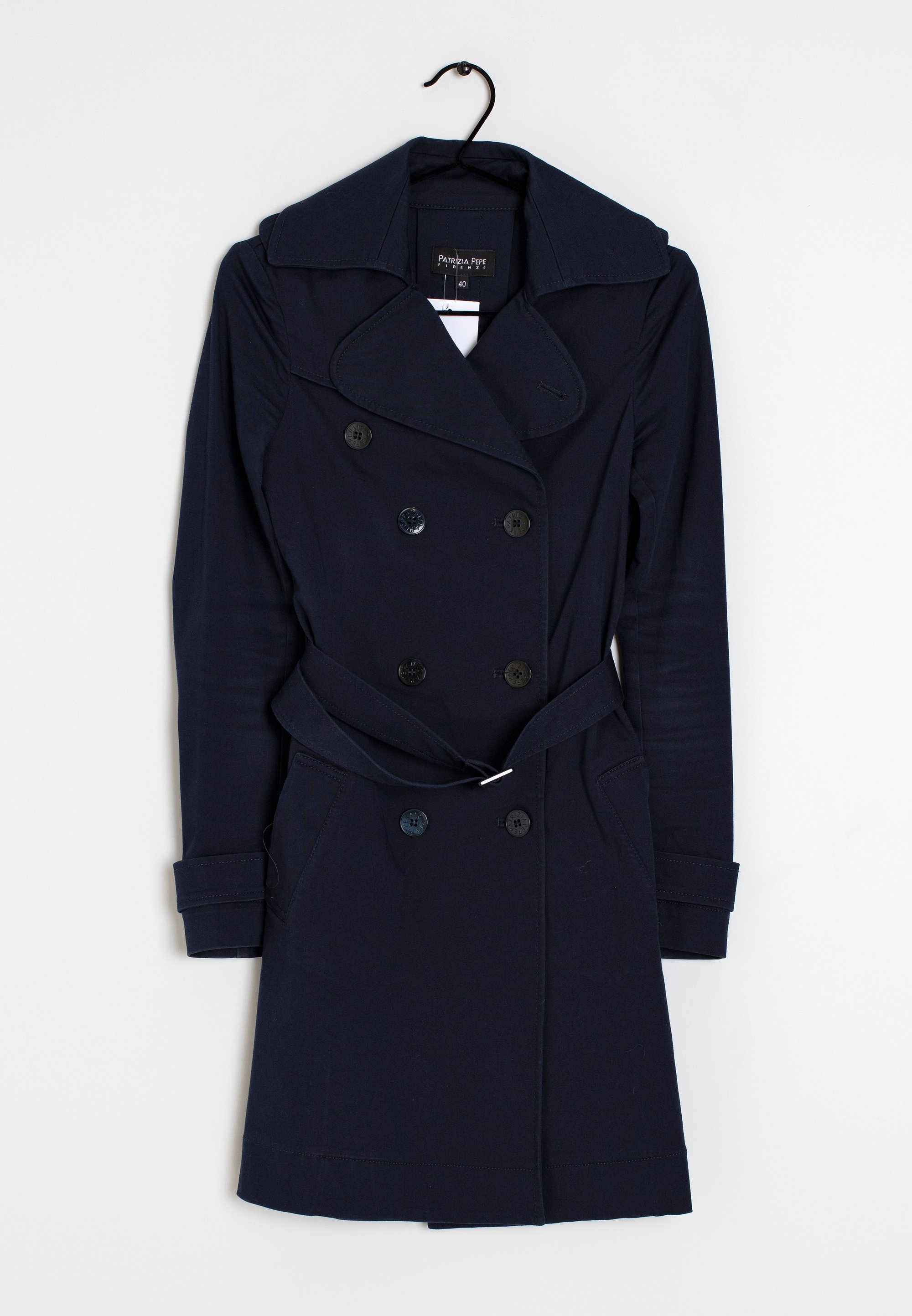 Patrizia Pepe Trenchcoat blue (Pre-owned)