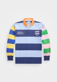 VINTAGE FIT STRIPED JERSEY RUGBY SHIRT - Poloskjorter - newport navy multi
