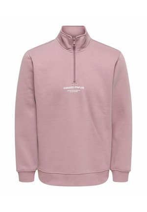 ONSCURATED HALF ZIP NOOS - Sweatshirt - twilight mauve