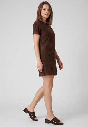 VENEZIA, SLIPPERS - Mules - dark brown
