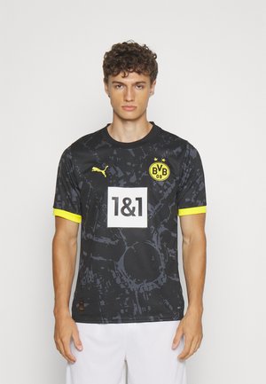 BORUSSIA DORTMUND AWAY REPLICA - Vereinsmannschaften - black/cyber yellow