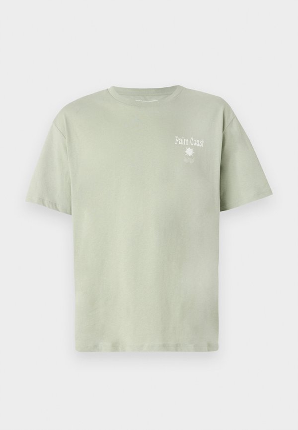 JORPALM COAST TEE - Print T-shirt - desert sage4