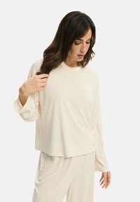 LONG SLEEVE - Langarmshirt - cream