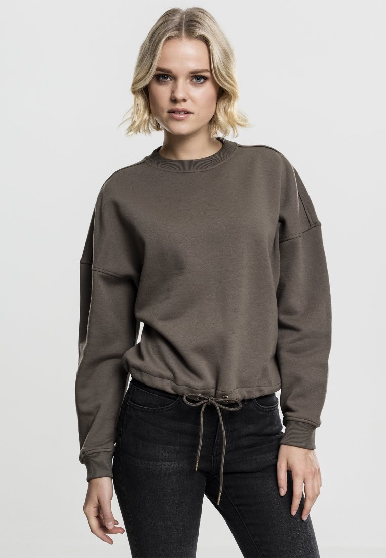 Urban Classics Mikina - army green