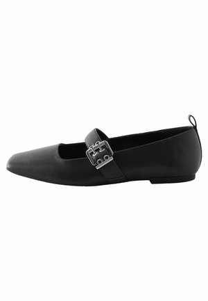 Next EYELET MARY JANE - Ballerine con cinturino - black