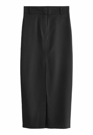 REGULAR FIT - Maxi szoknya - black