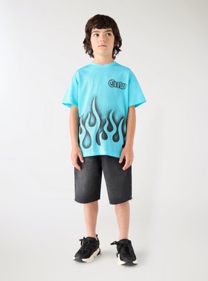 Terranova, T-SHIRT MC STAMPA - T-shirt con stampa - turchese