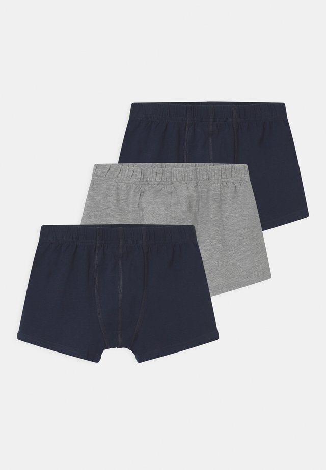 NKMTIGHTS 3 PACK - Panties - grey melange