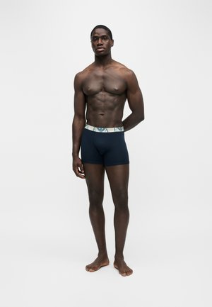 Emporio Armani, 3 PACK - Lange Boxershorts - blu