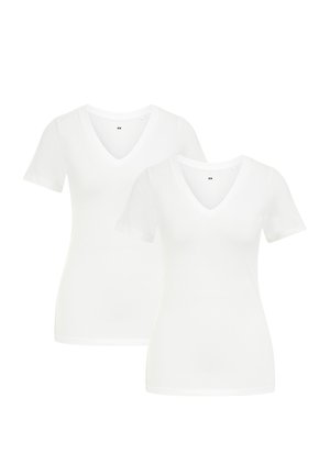 2 PACK - Basic póló - white