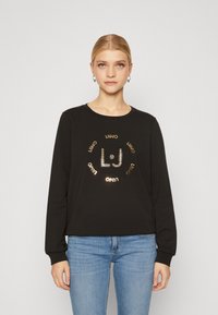 Liu Jo Jeans FELPA CHIUSA - Felpa - nero