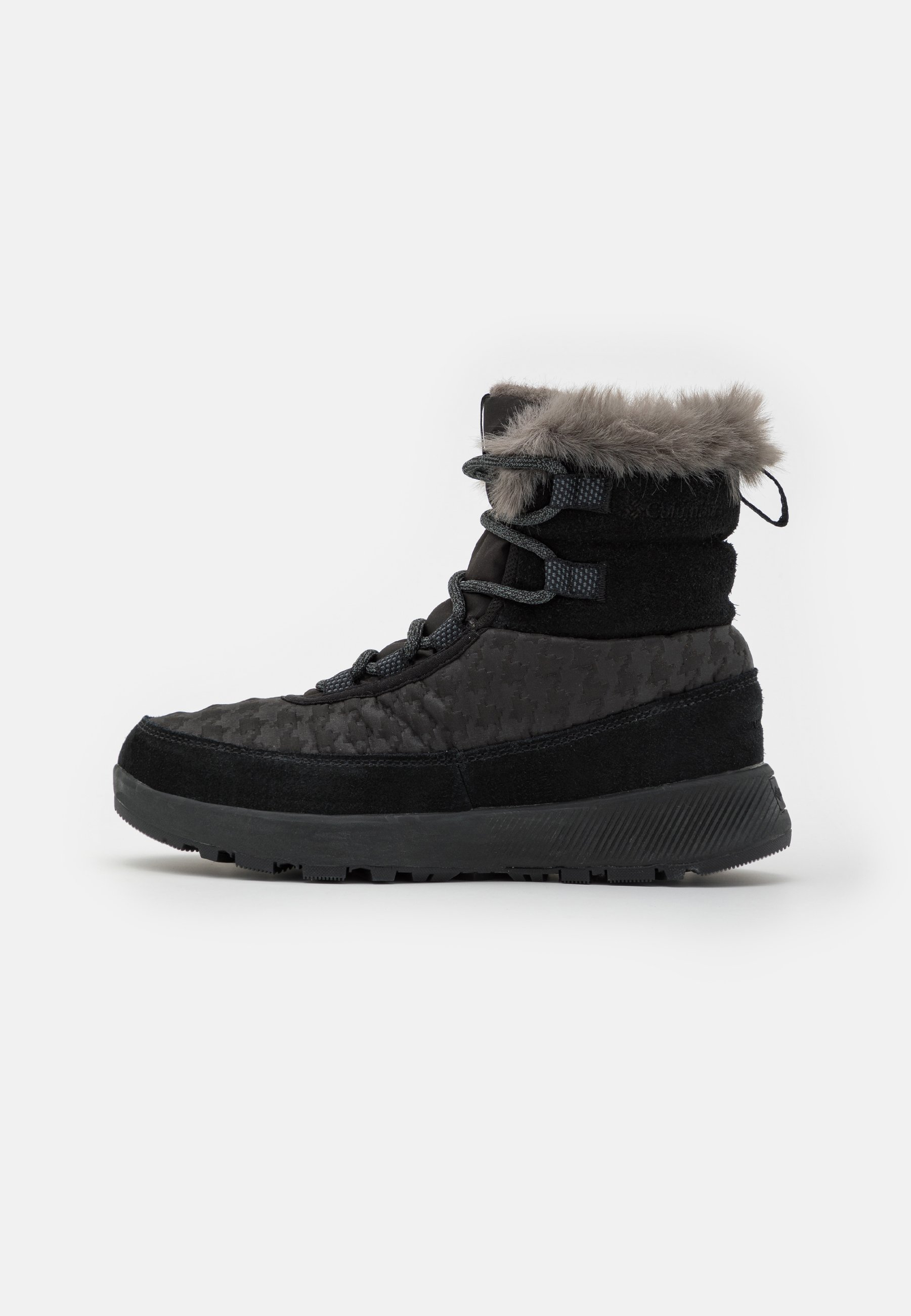 Bottes De Neige Femme De Luxe Columbia SLOPESIDE PEAK LUXE - Bottes de neige - black/graphite/noir -  ZALANDO.FR